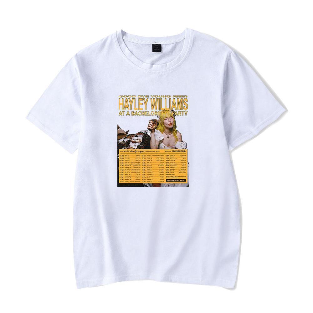Hayley Williams HWAABP Tour Merch Tee Women Unisex Crewneck Fashion Tshirt Unisex Casual Tops S