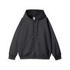 Men's Heavyweight 350g Zippered Hooded Sweatshirt - Trendy Spring/Autumn Cardigan for Couples
