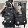 School Bag Primary School Students Children's School Backpack Junior High School Students Middle School Students Five Piece Backpack