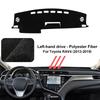 Car Dashboard Cover Pad For 2013-2019 Toyota RAV4 Sunshade Protector Anti-UV Dash Mats Non-slip Pads Interior Accessories