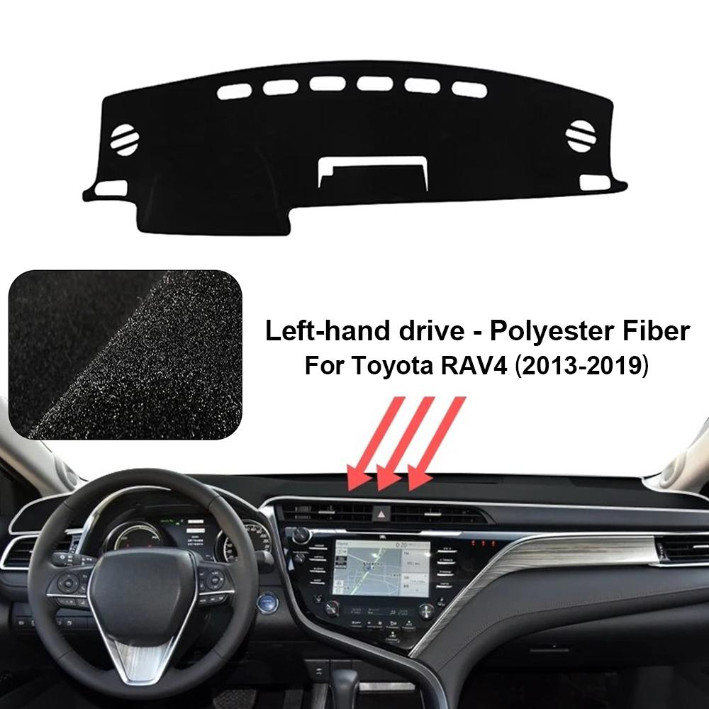 Car Dashboard Cover Pad For 2013-2019 Toyota RAV4 Sunshade Protector Anti-UV Dash Mats Non-slip Pads Interior Accessories