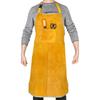 Leather Welding Work Apron - Flame Retardant and Splash Protective - Adjustable Shoulder Straps - Suitable for Welders and Blacksmiths