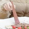 1pc Wooden Camp Portable Pot Scraper Kitchen Stir-fry Hanging Spatula Durable Lightweight Outdoor Cooking Camping Gear