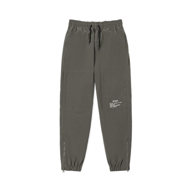 

Vans X Wtaps Collaboration Comfortable Durable Lace-Up Casual Pants Men bottoms Dark-Green VN0A7SPQYLS L