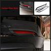 For Tesla Model Y 2020-2022 2PCS Carbon Fiber Rear Fog Lamp Light Cover Trim