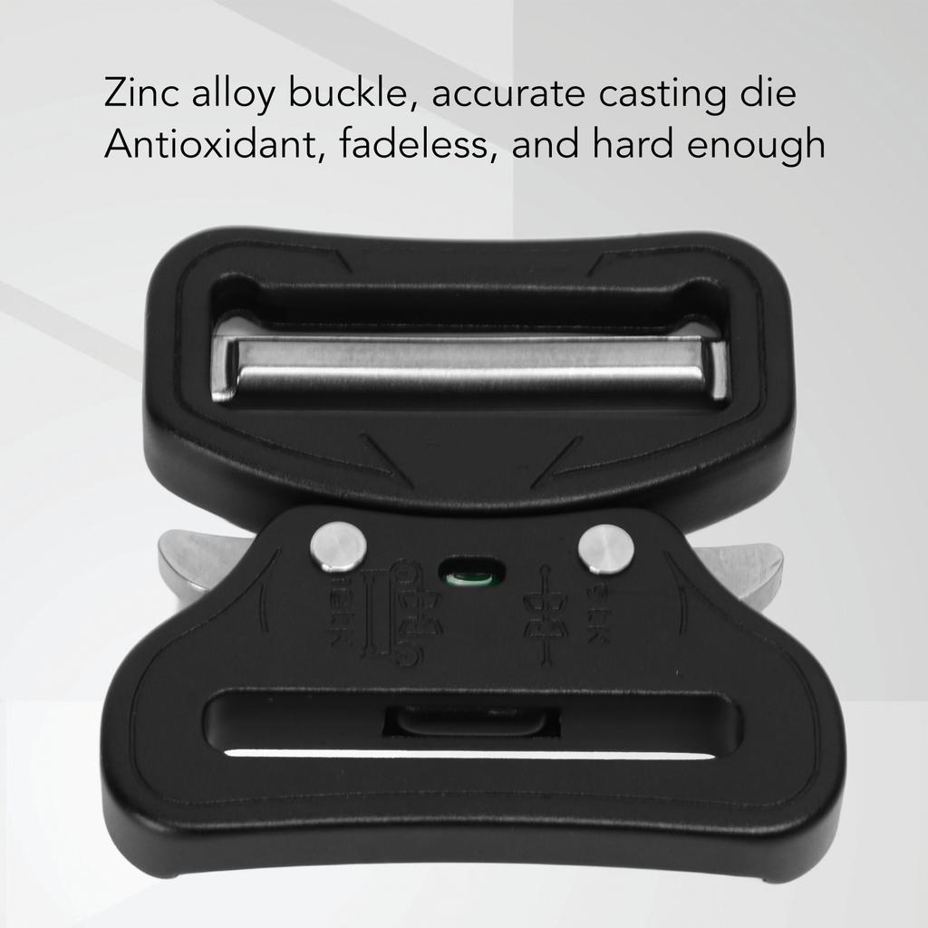 Quick Release Belt Buckle Metal Strap Buckles For Webbing DIY Bag Clothes Accessories Clip Buckles Black