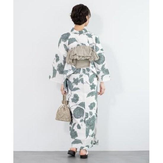 SOUBIEN Yukata 2-Piece Set (Yukata Obi) Womens