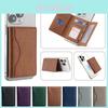 Magsafe Card Holder Wallet With Magnetic Closure For Iphone16 And Multicard Storage