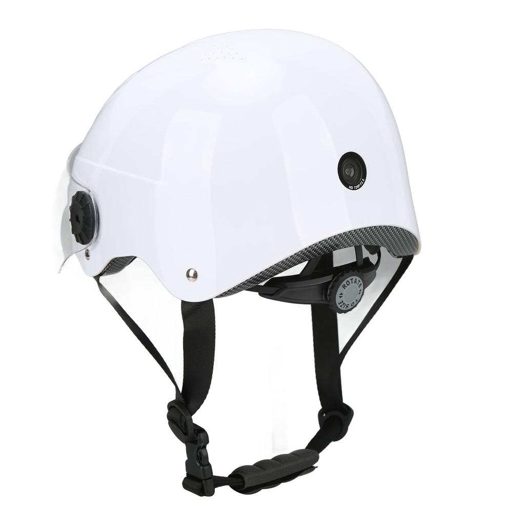 Smart Bike Bicycle Helmet with Wifi Bluetooth HD 1080P Front Camera 720P Rear Camera AI Voice