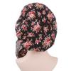 Fashion Pre-Tied Elastic Headwear Muslim Turban Chemo Pirate Cap Hair Loss Hat Cancer Head Scarf
