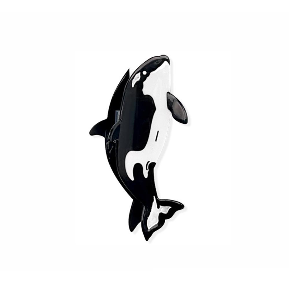 Essigsäure Orca Haarkralle Meeres-Serie Acetat Meeresorganismus Haarnadel Aquarium Geschenke