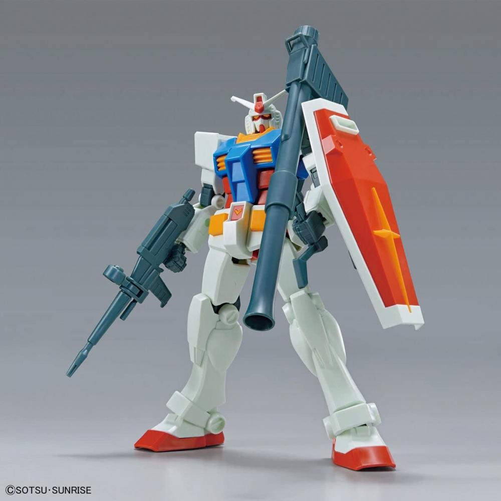 Mobile Suit Gundam RX-78-2 Gundam de nivel de entrada (Conjunto completo de armas) Modelo de plástico codificado por colores a escala 1144