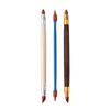 3-Piece Silicone Clay Sculpting Tool Set: Texture Indentation Pen & Carving Knife