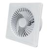12V Solar-Powered Round Exhaust Fan for Household Bathroom Window Ventilation