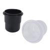 2pcs set Matte Finish Dosing Cup Thickened PC Material Coffee Dosing Mug  For Coffee Maker Machine