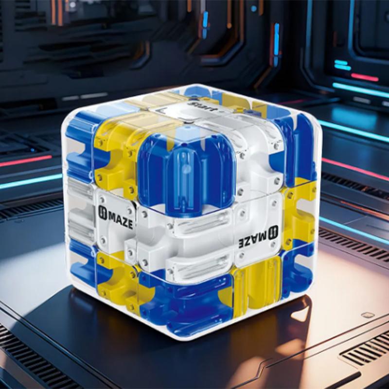 Kostka Magiczna Labirynt 3D Zabawki Fidget Kostka Inteligencji Kreatywna Łamigłówka Myślenie Logiczne Antystresowe Zabawki Edukacyjne dla Dzieci