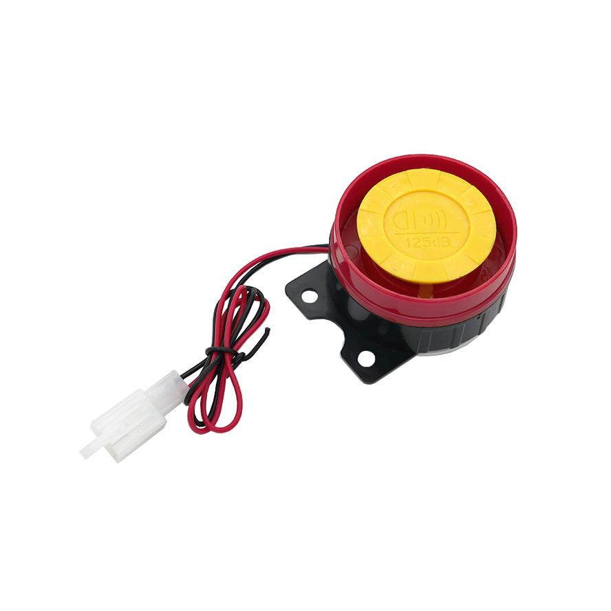 Waterproof Motorcycle Anti-theft Alarm with Electric Start, Remote Control, and Double Flash Sensitivity