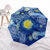 1pc Starry Night Automatic Folding Umbrella, Heavy-Duty 8-Rib Construction, Perfect for Everyday Yy251114121