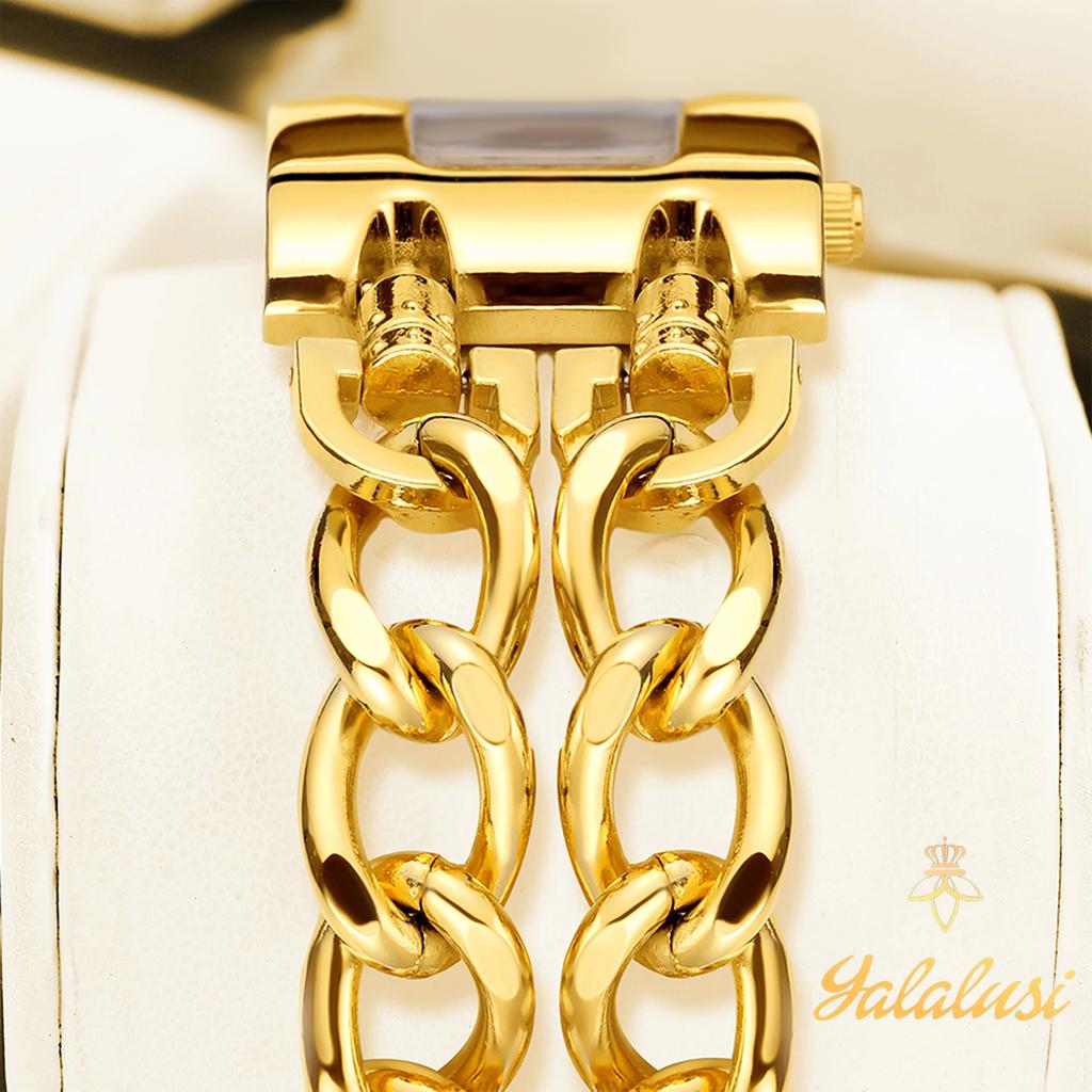 YaLaLuSi Luxury Full-Diamond Dial Women's Watch Design Bracelet Gift reloj mujer watch for ladies watch for girls