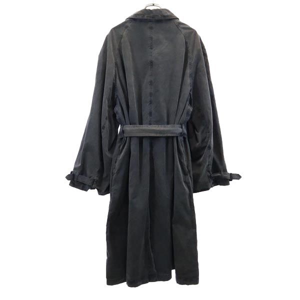 OUTIL made in Japan Stainless collar coat 4 Navy system Waist belt Men's Used