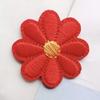12Pcs Iron-on Flower Patches Cute Embroidered Daisy Applique Sew on Flower Applique for Clothing Jackets Bags Hats Jeans DIY Repair Decoration