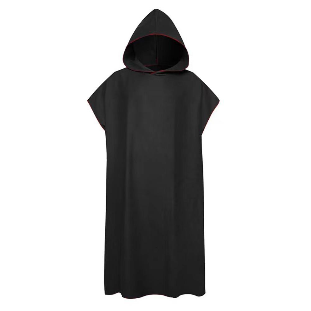 Hooded Swimming Dry Towels Microfiber Beach Poncho Towels Quick-drying Swimming Towels  Bath
