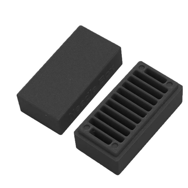 

1Pcs Portable Storage Box With 9 Slots Sewing Machine Needle Organizer Case For Home Retreat Guild Meeting Ideal Crafter Gift A3