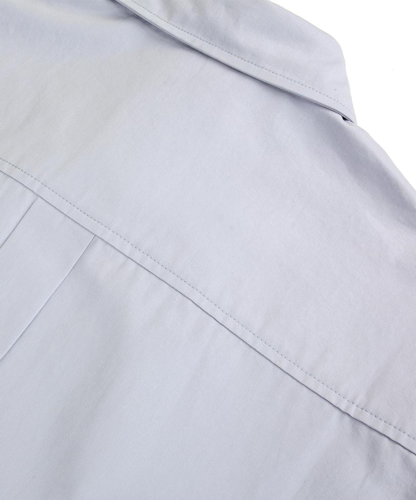 NODU L/S Bio High-Density Cotton Shirt [Sora]