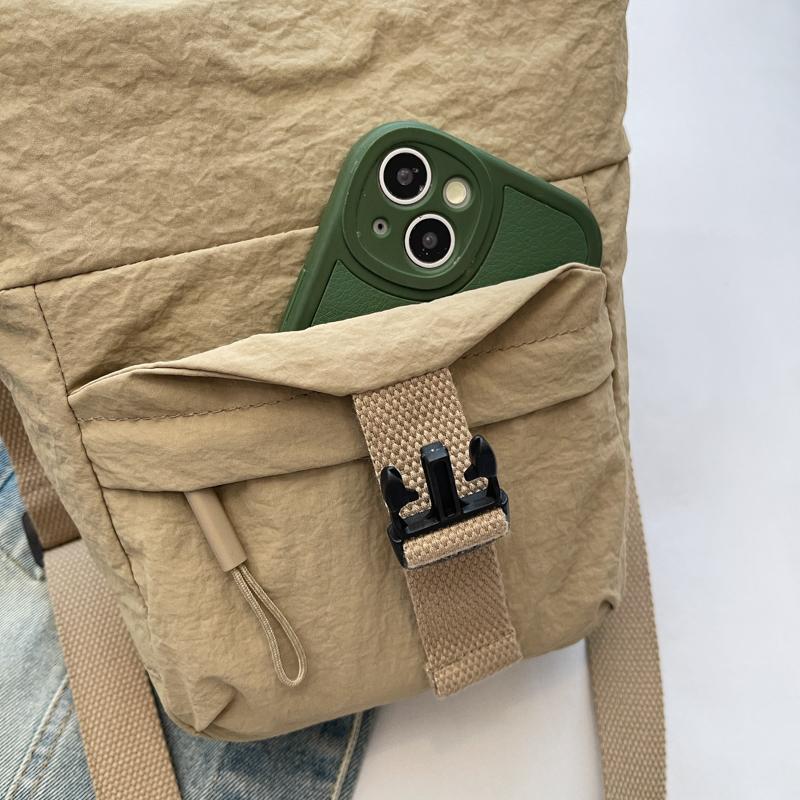 Kleine Tasche Damen Umhängetasche Einfarbig Schultertasche Handy-Tasche