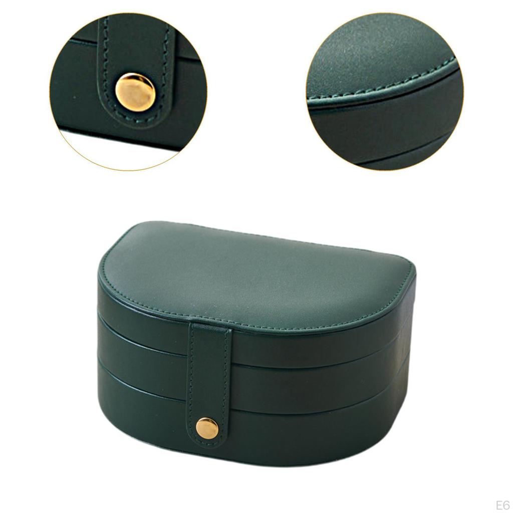 Reise Schmuckkoffer Box für Frauen Display Halter Aufbewahrungsorganizer