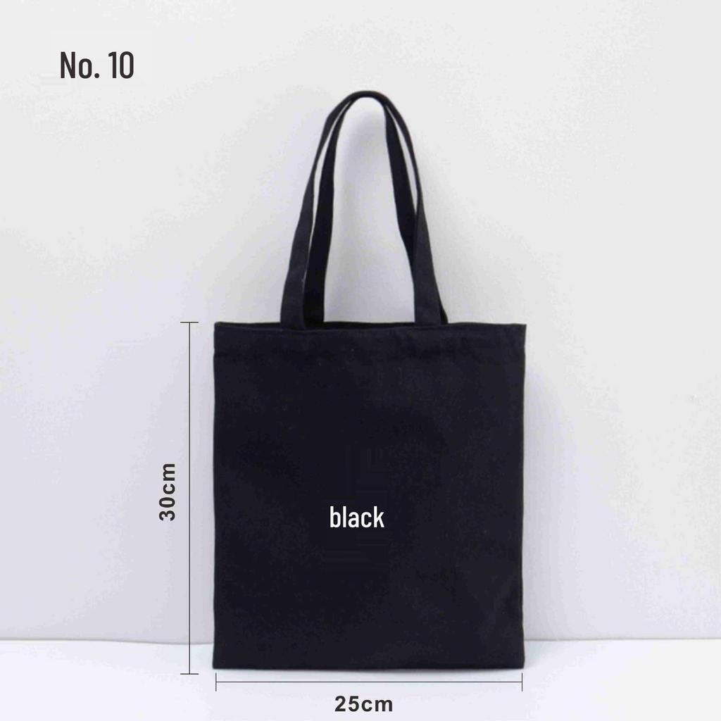 Custom Logo Handheld Gift Bag - Digital Print Polyester Cotton Canvas Bag