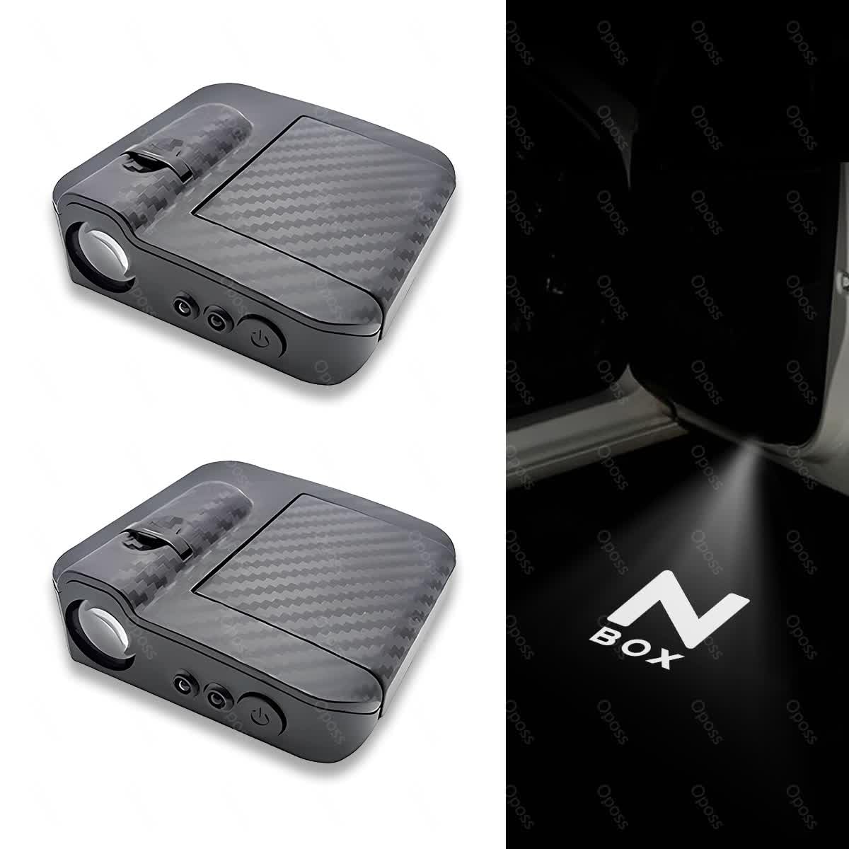 

Приветственная подсветка двери автомобиля Honda Модель JF5 JF6 Лампа двери автомобиля Приветственная подсветка двери Подсветка салона Светодиодная проекция логотипа Автоматическое срабатывание Без проводки чёрный