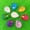 13*18mm/18*25mm AB Resin Tear drop Rhinestone flatback peacock eye stones and crystals costume Button Accessories HE19