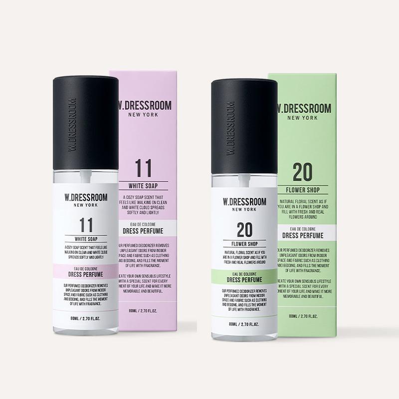 W.Dressroom Kleider- & Wohnraum-Klarparfüm-Geschenkset(70ml*2Stk) 63 Optionen [BTS/Textilparfüm/Dein Duft Mein Paket]