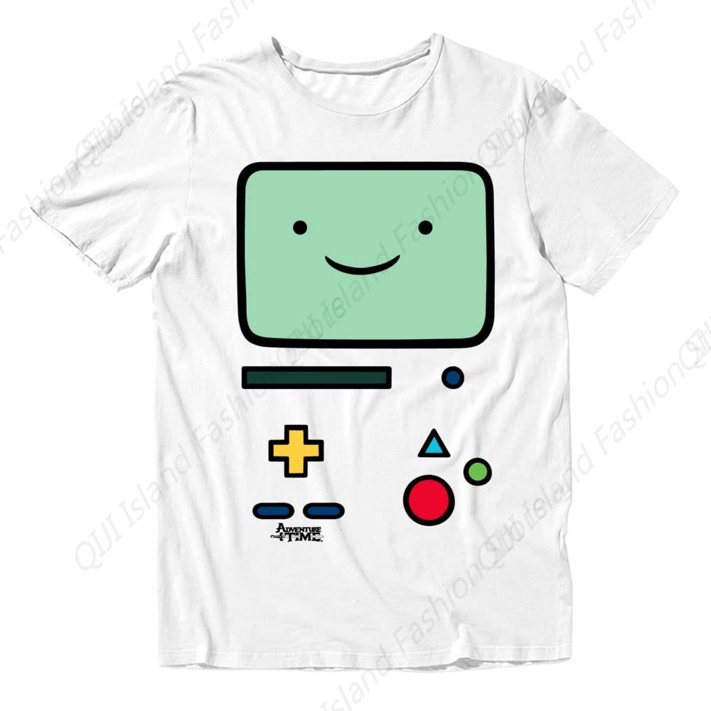 Adventure Time BMO Face Unisexs and Womens Short Sleeve TShirt S