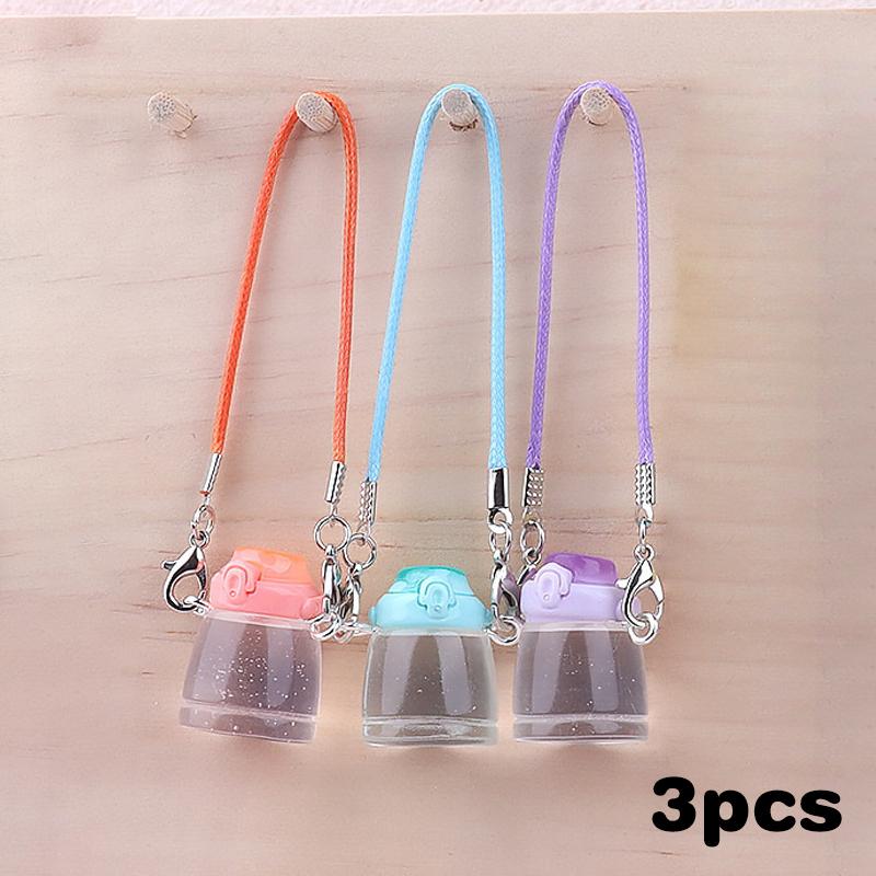Dollhouse Mini Kettle Water Cup Set Cute Kawaii Miniature Drinkware Doll House Kitchen Decor Accessories