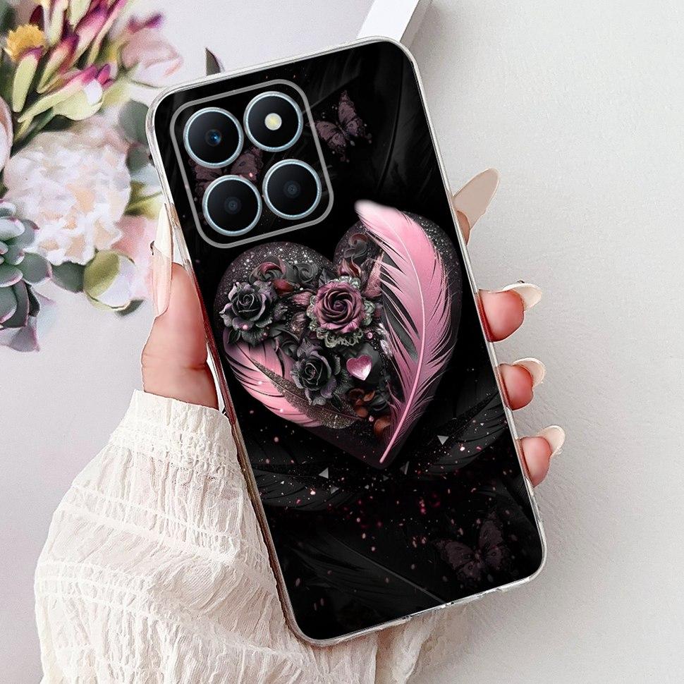 For Huawei Honor X6a Case Cute Animals Soft Silicone Phone Cases For Honor X 6A 6B X6a X6b HonorX6a Cover Ultra-thin TPU Housing
