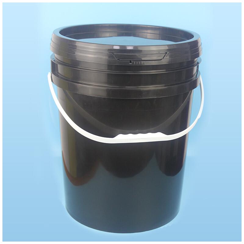 Tenglixiang 20L Wide-Mouth Plastic Storage Bucket