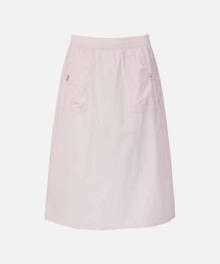 DESCENTE Women'S Cooling Woven Skirt Light Pink Sr122Psk31