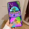 Aesthetics Cartoon Alien Space Case For Samsung Galaxy A56 A36 A16 A06 A13 A33 A53 A52 A32 A12 A54 A34 A14 A35 A55 A17 A15