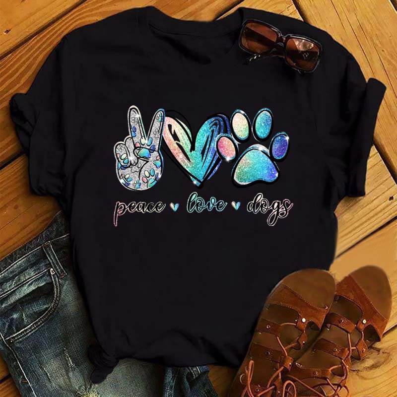peace love dogs shirt