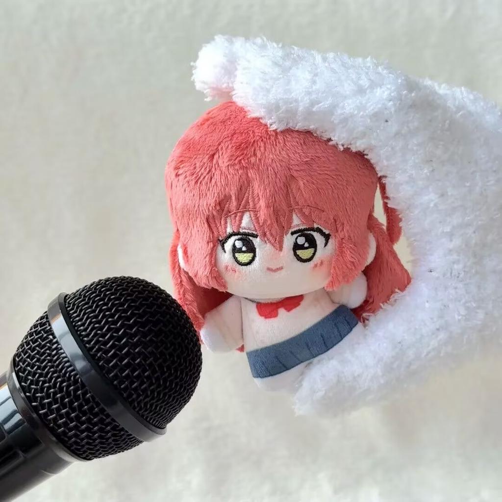 10cm BOCCHI THE ROCK Plush Toy Fans Anime Kita Ikuyo Plushie Doll Peripherial Yamada Ryo Plush Keychain Dolls Backpack Kids Gift