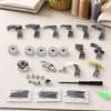 17 Pieces Sewing Machine Presser Feet Kit High Quality for Seamstresses, Tailors