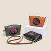 Lychee Pattern Embossed Messenger Bag Women's Shoulder Shell Bag