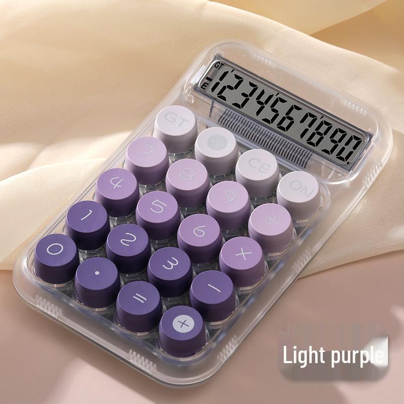 

Круглая механическая клавиатура с градиентным цветом и дизайном, повышающим уровень дофамина, для студентов и офисного использования 819 small gradient color фиолетовый