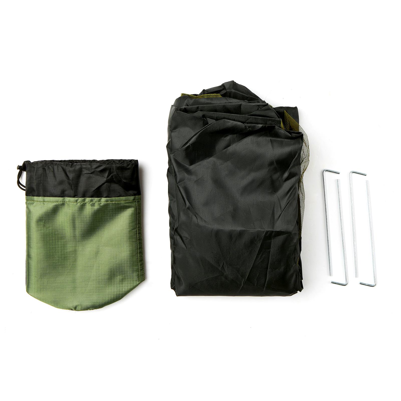 сетка для лагеря Сетчатая палатка Палатка для кемпинга с сумкой для переноски Водостойкая для улицы Сетчатая палатка для пеших походов, кемпинга, рыбалки