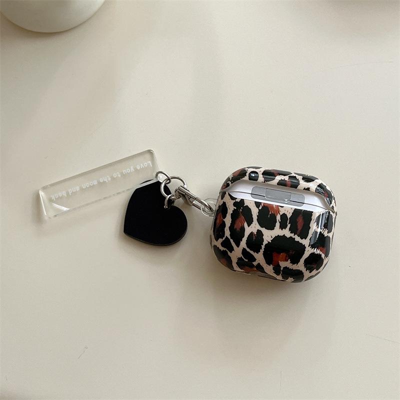 Autumn and Winter Premium Beige Leopard Print AirPods 1 Generation Earphone Case for AirpodPro1 Earphone Case
