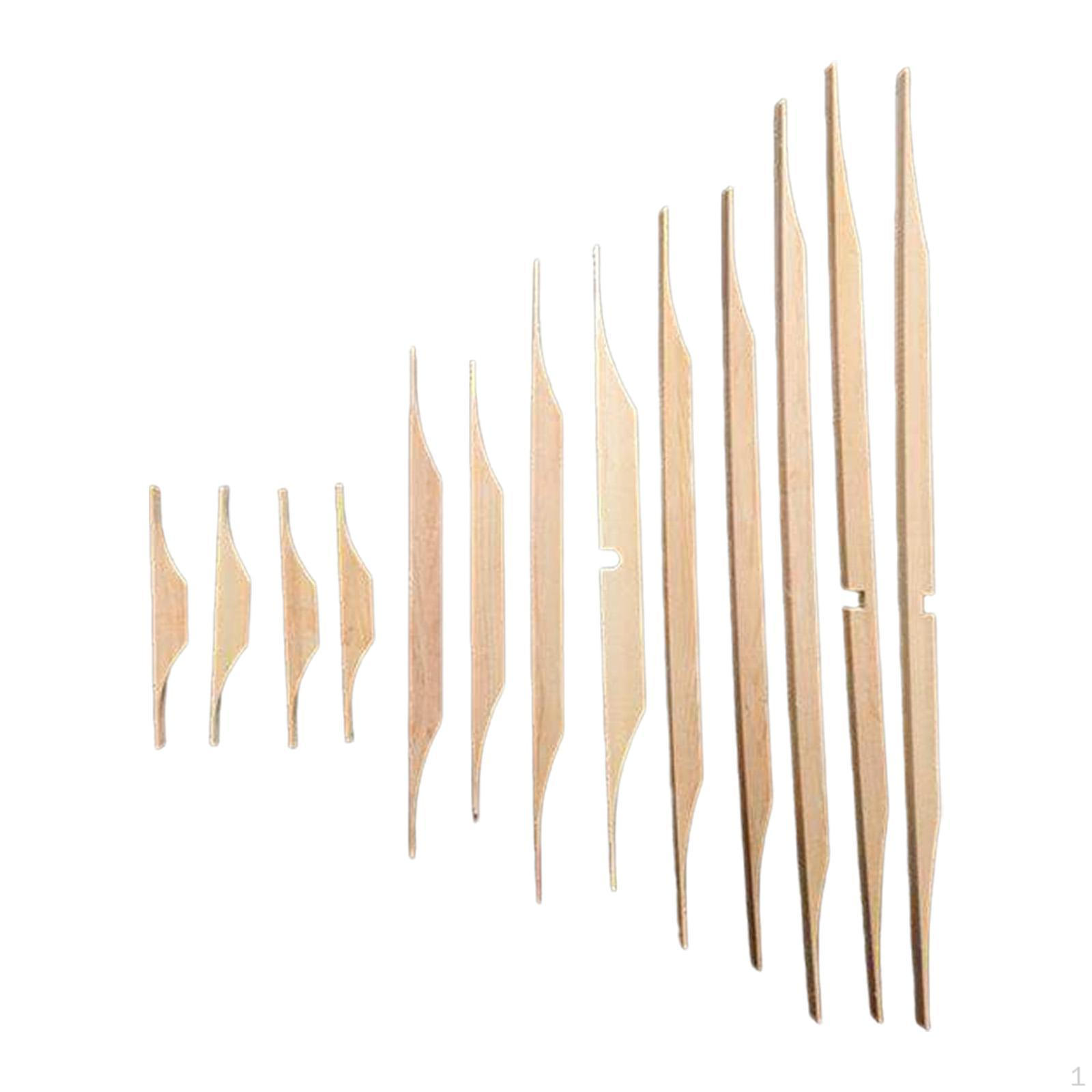 Bass Spruce Brace Wood Kit Guitar Bracing Musical Instruments Accessories Sturdy Repair