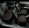 Universal Linen Car Seat Cushion Set - 5-Seater, 3-Piece, All-Season Comfort