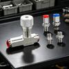 Hydraulic Control Valve STU G1/4 One Way Check Throttle Valve Precision Flow Regulation for Pneumatic and Hydraulic Use